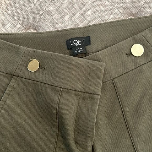 Army green tapered dress pants - Picture 2 of 3